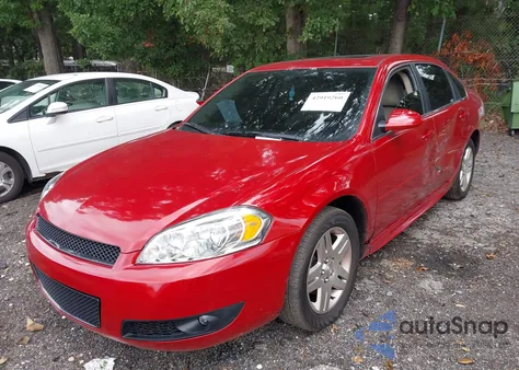 2013 Chevrolet Impala Lt из США, поврежденный, VIN 2G1WG5E34D1256361